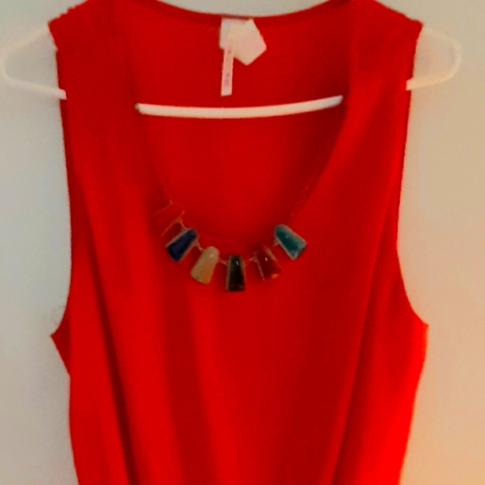 Nwot bejeweled top
